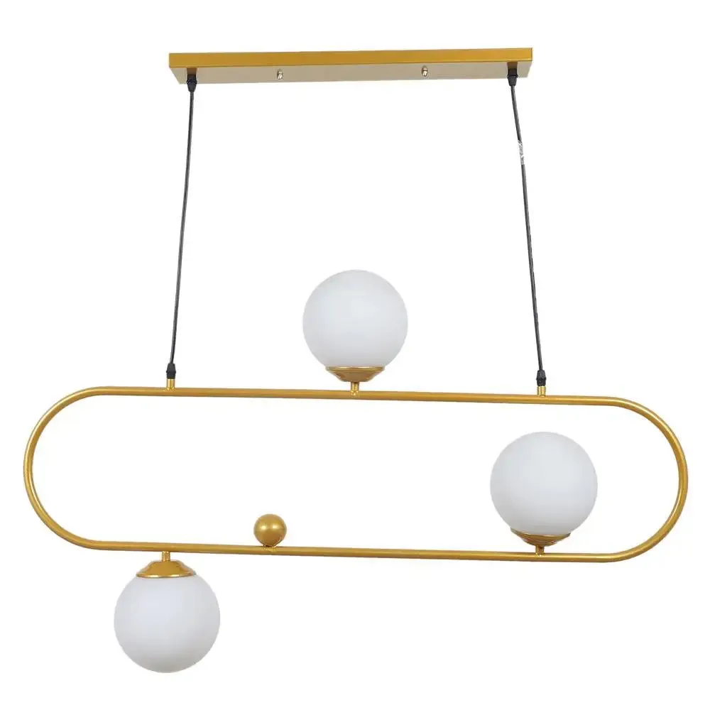 Trio Globe Long Capsular Hanging Light