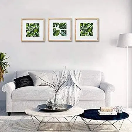 Tropical Natural Leaf Wall Frame Painting