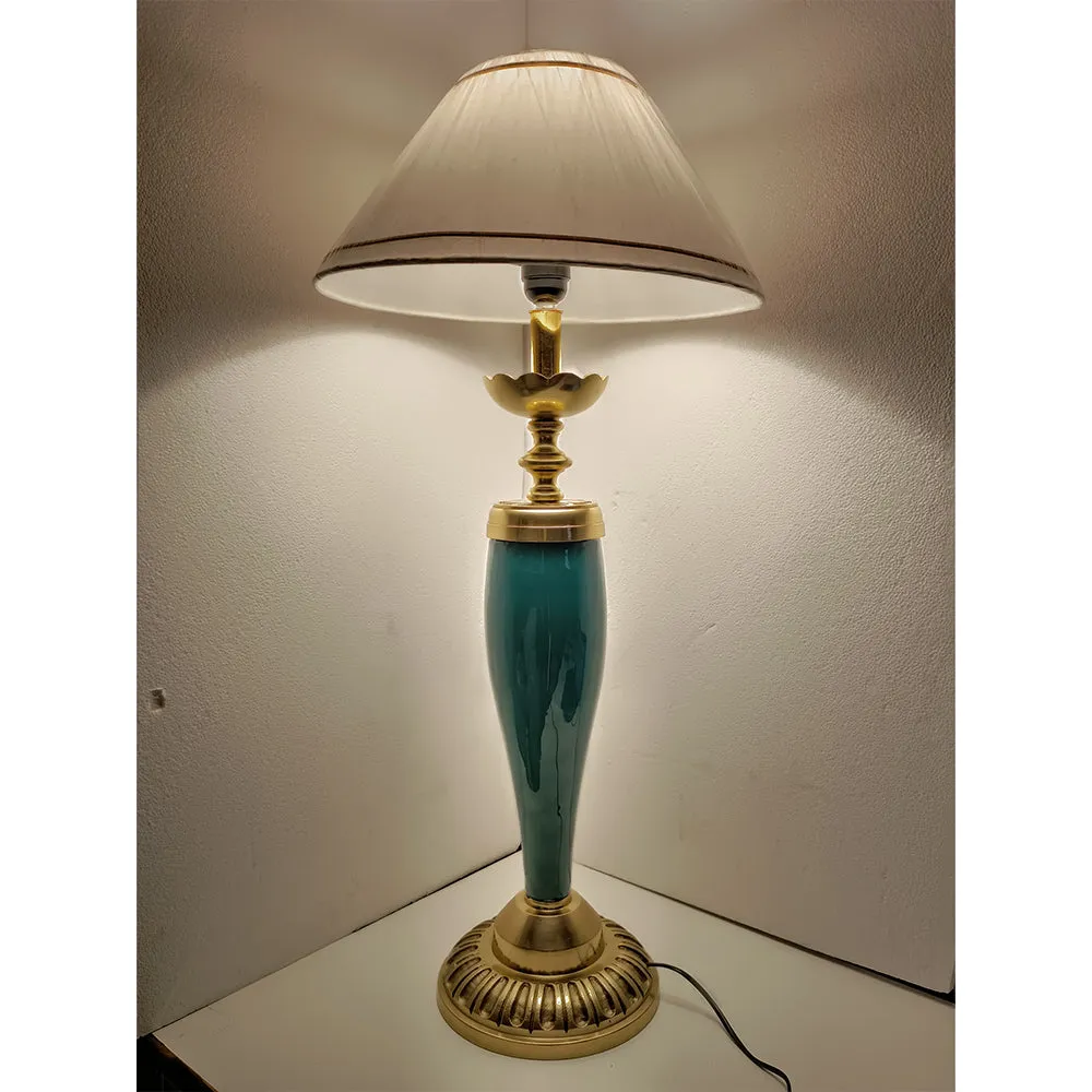 Turquoise Statement Designer Decorative Table Lamp