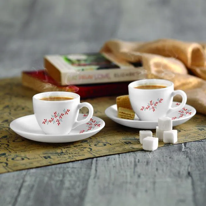 Twilight dainty cup and saucer set of 6