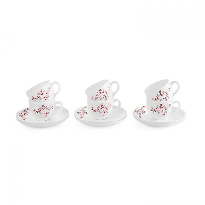 Twilight dainty cup and saucer set of 6