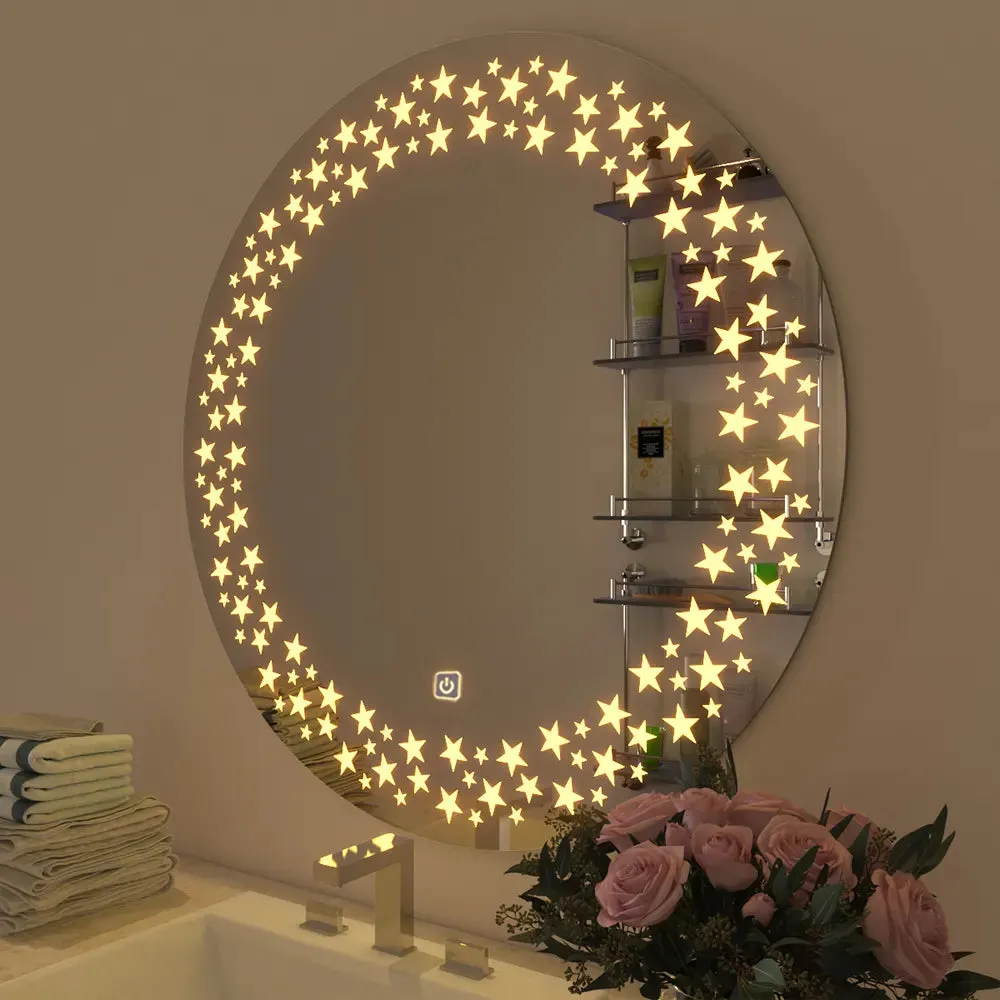 Twinkling Stars LED Bathroom Mirror