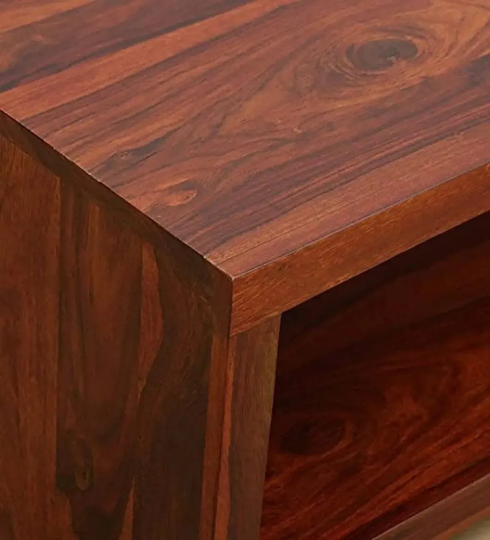 Ultra Modern Rectangular Shaped  Sheesham Wood Center Table