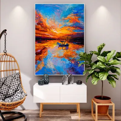 Under The Golden Hour Framed Wall Art