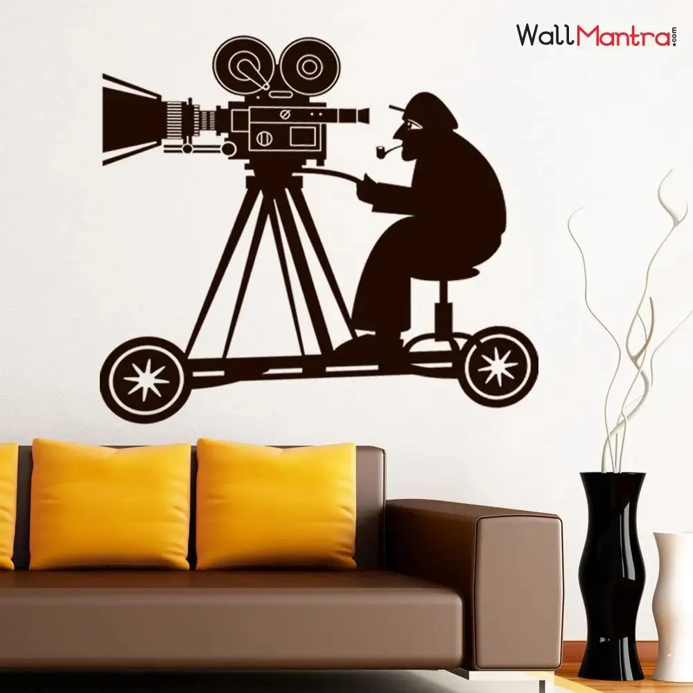 Unique Cinema Projector Wall Decal Wall Sticker