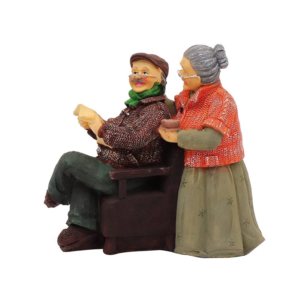 Unique Grandparents Polyresin Table Accent / Valentine's Day GIft