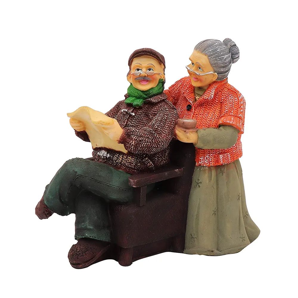 Unique Grandparents Polyresin Table Accent / Valentine's Day GIft