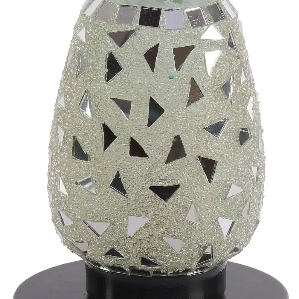 Unique Pattern Multicolor Mosaic Table Lamp