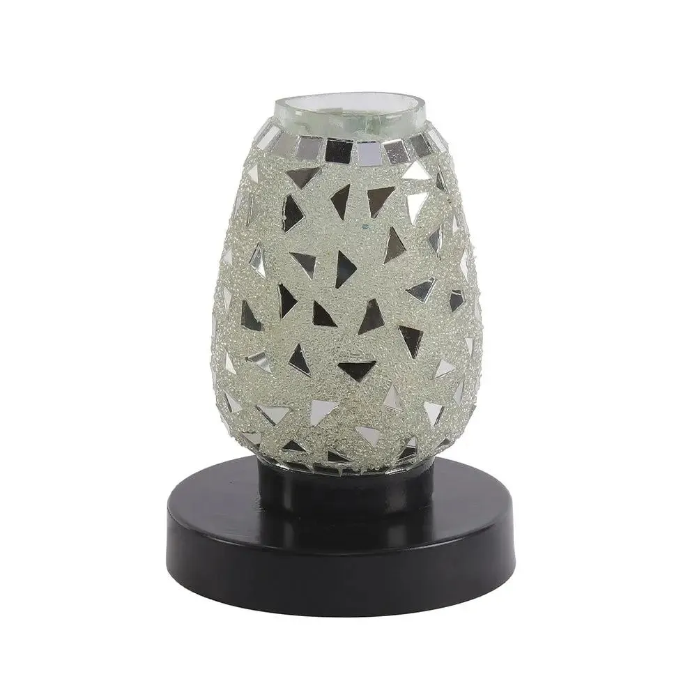 Unique Pattern Multicolor Mosaic Table Lamp