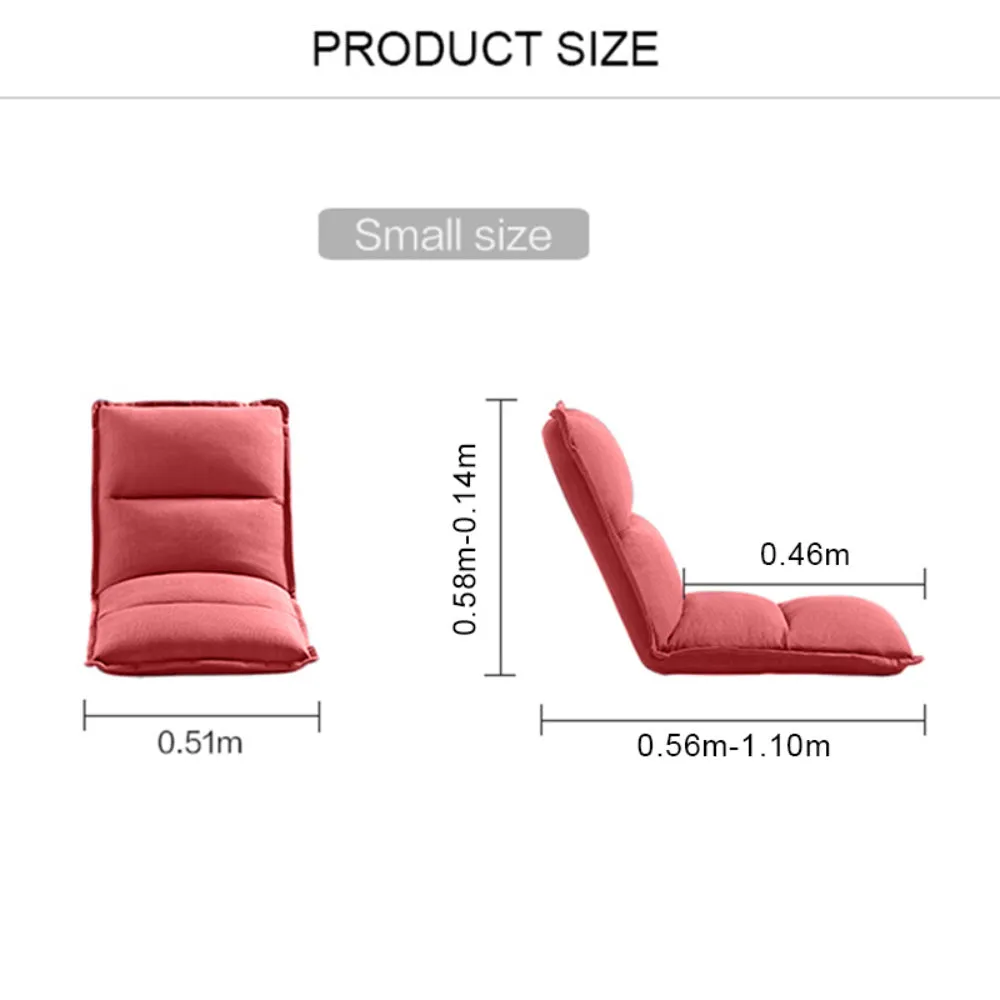 Unique Red Yoga Chair With Adjustable Back Rest