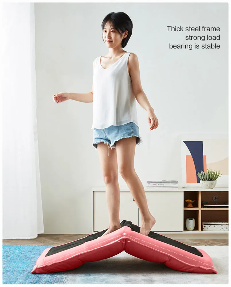 Unique Red Yoga Chair With Adjustable Back Rest