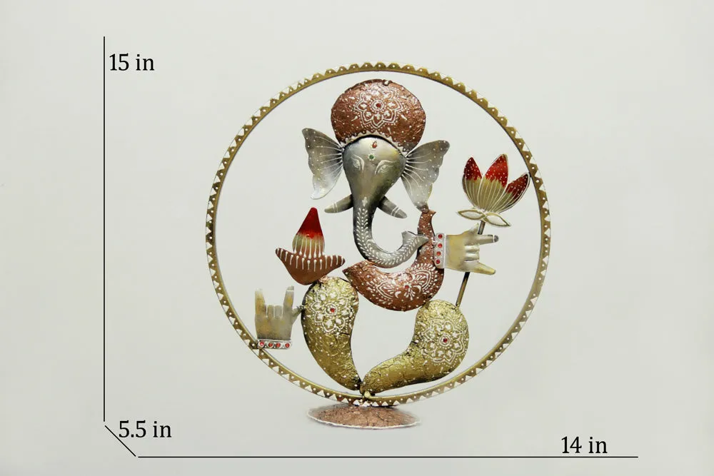 Unqiue Ganesha Inspired Table Accent Single Piece