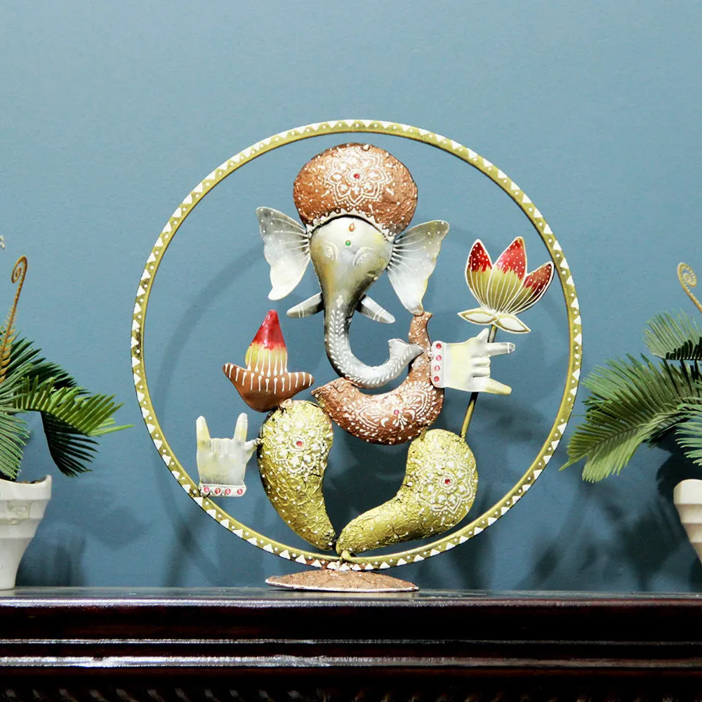 Unqiue Ganesha Inspired Table Accent Single Piece