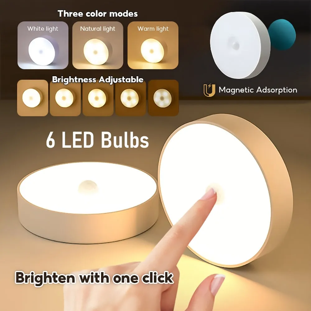 USB Rechargeable Sensor Night Wall Lamp