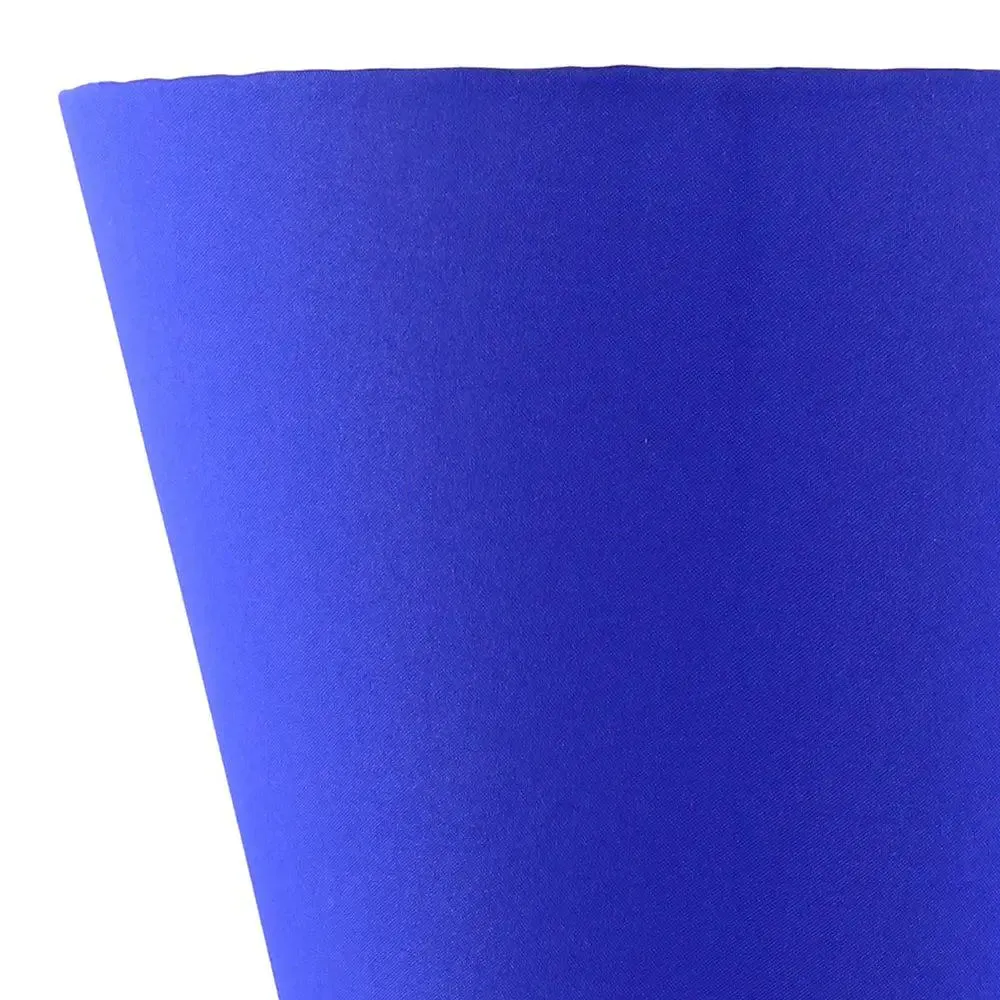 V Shape Blue Cotton Wall Light Fixture