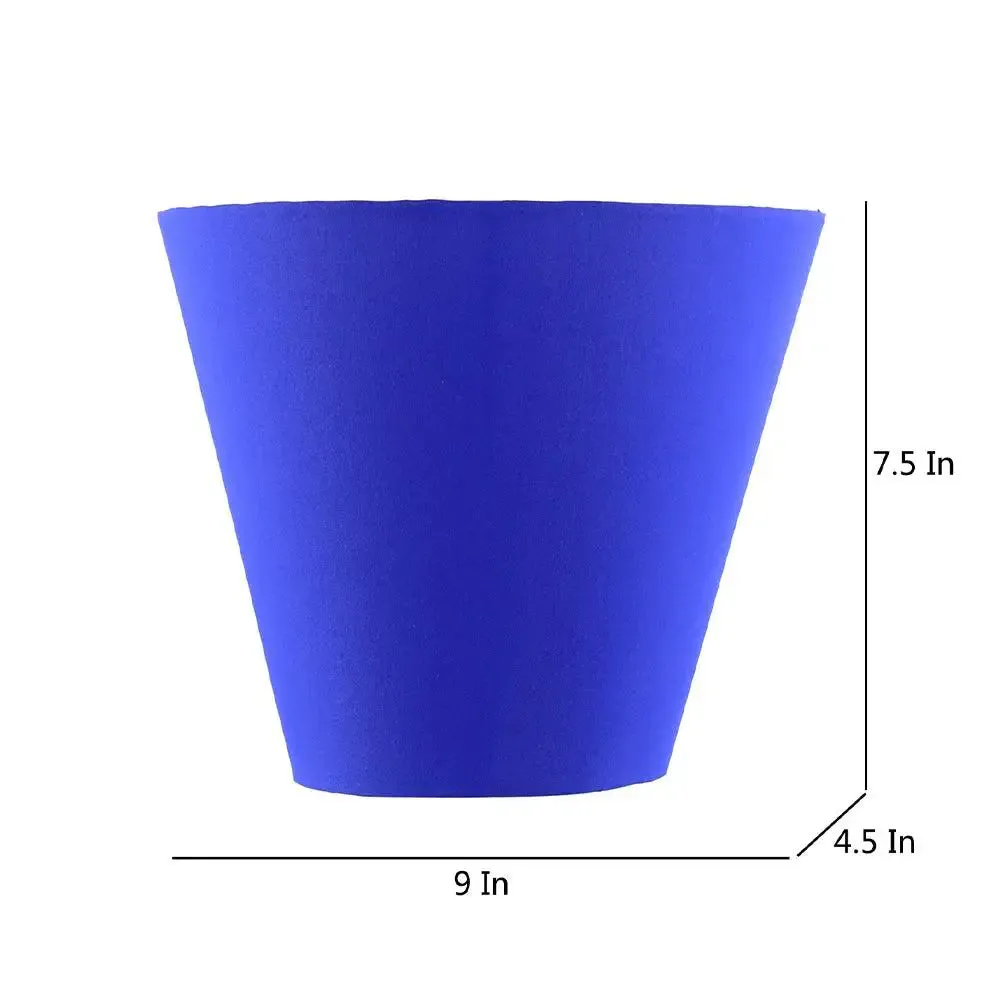 V Shape Blue Cotton Wall Light Fixture