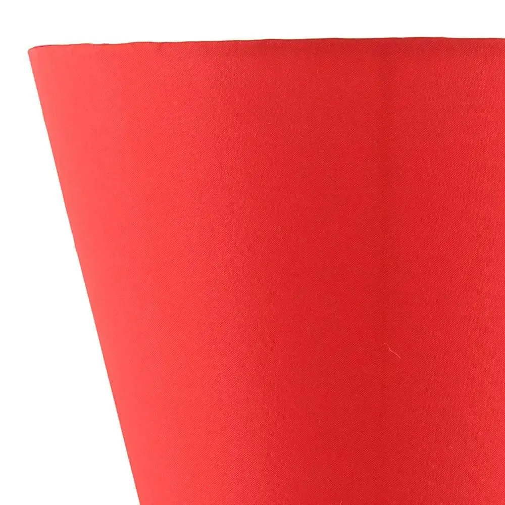 V Shape Red Cotton Wall Light Fixture