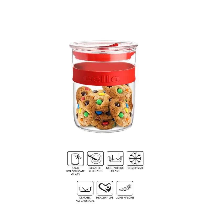 Vacu-fresh Clear Glass Container  1000 ml