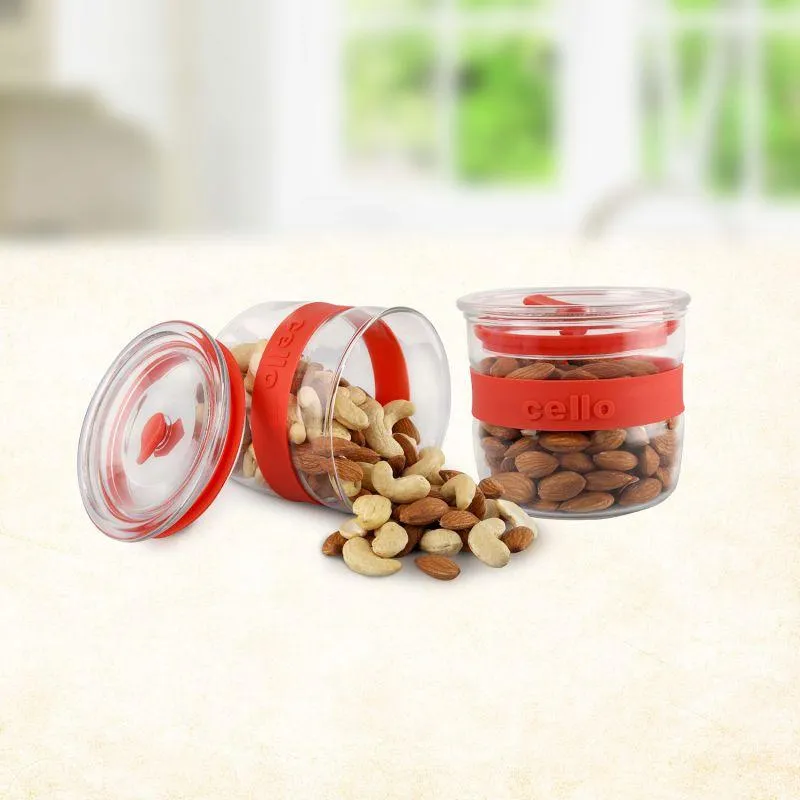 Vacu-fresh Clear Glass Container  1000 ml