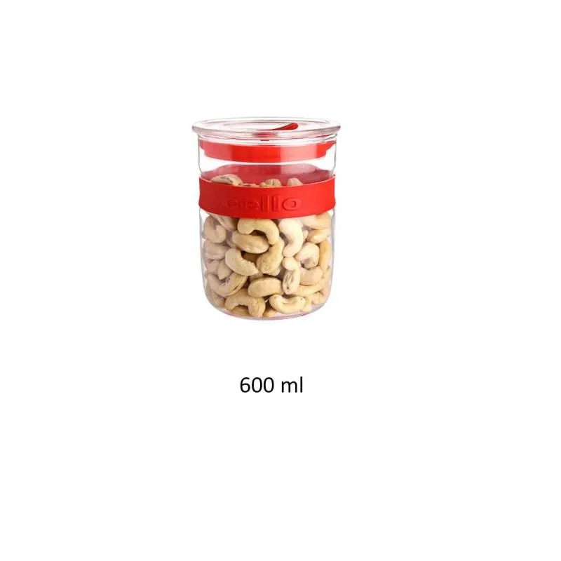 Vacu-fresh Clear Glass Container 600 ml
