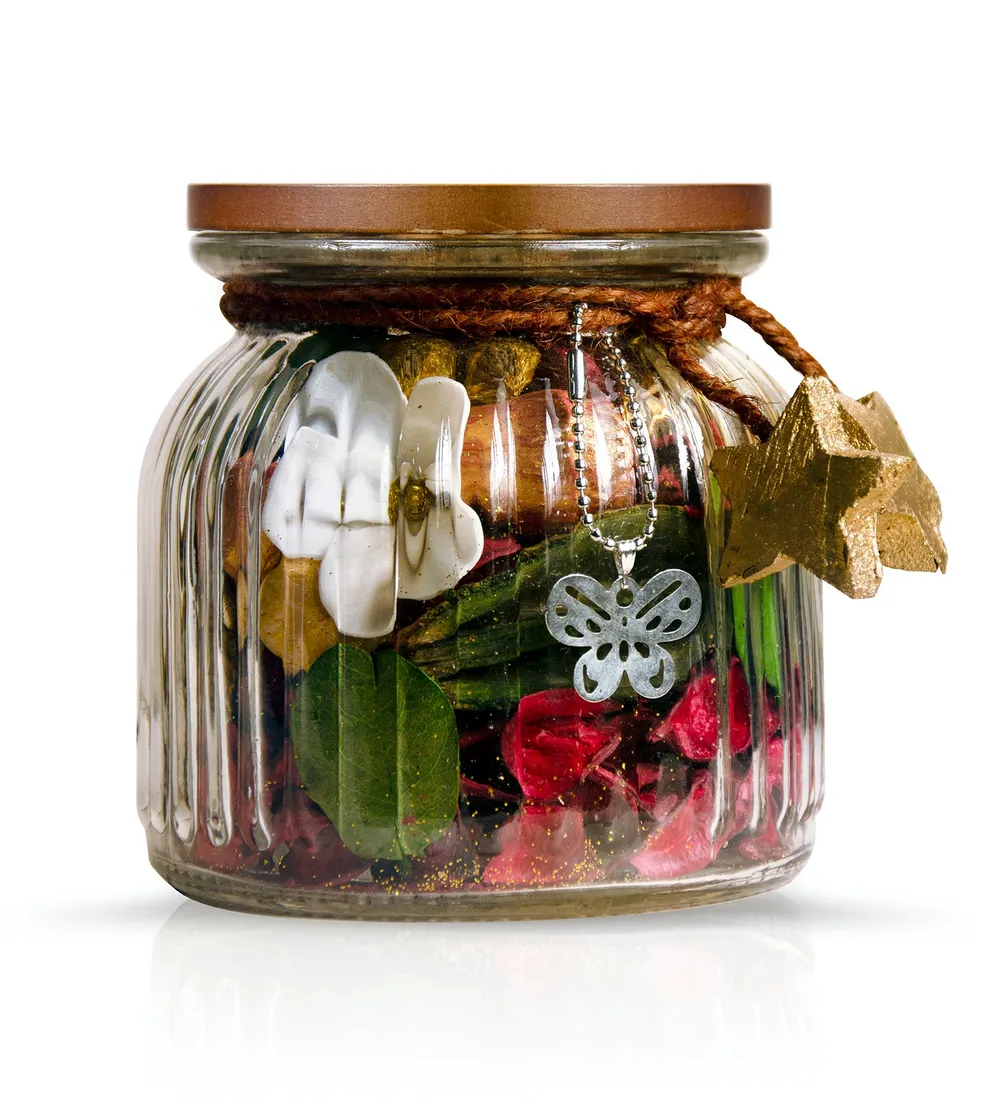 Valentine's Day Coco Orange Scented Potpourri Gift Set for Him/Her