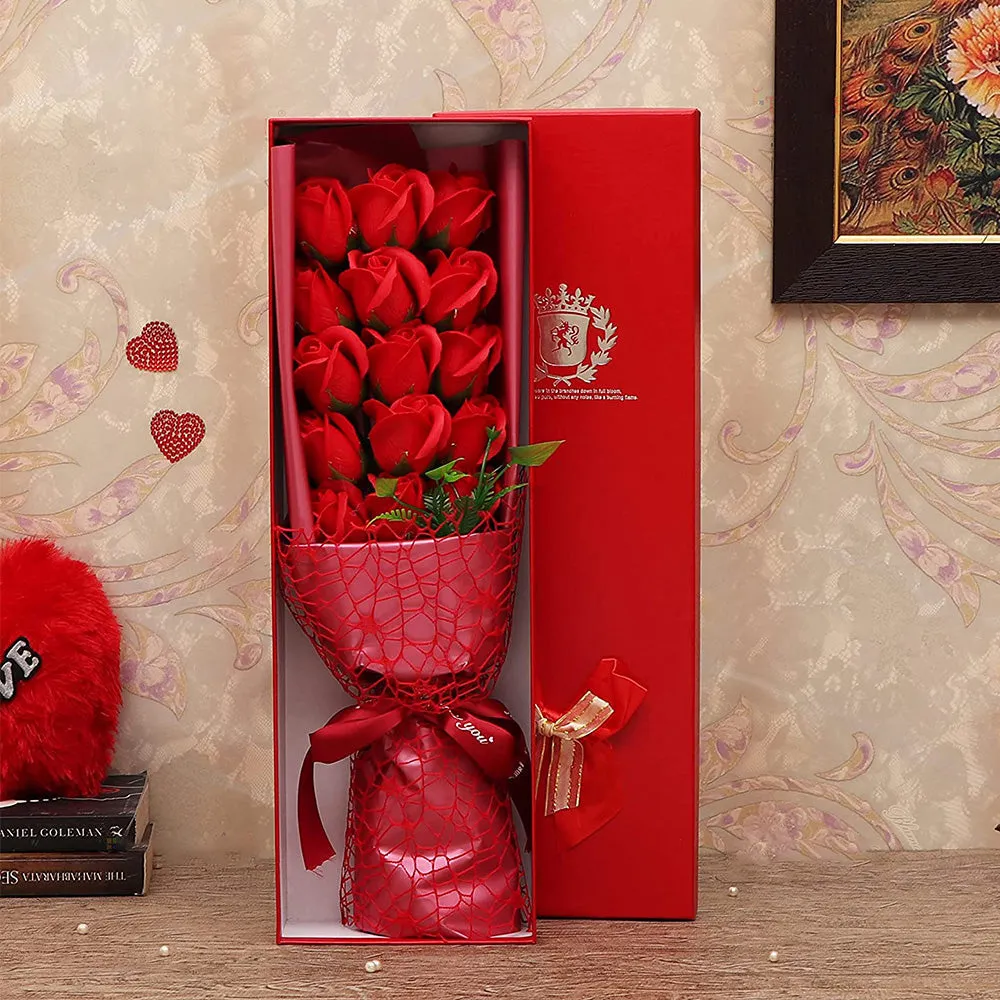 Valentine's Day Special Rose Bouquet Gift Set
