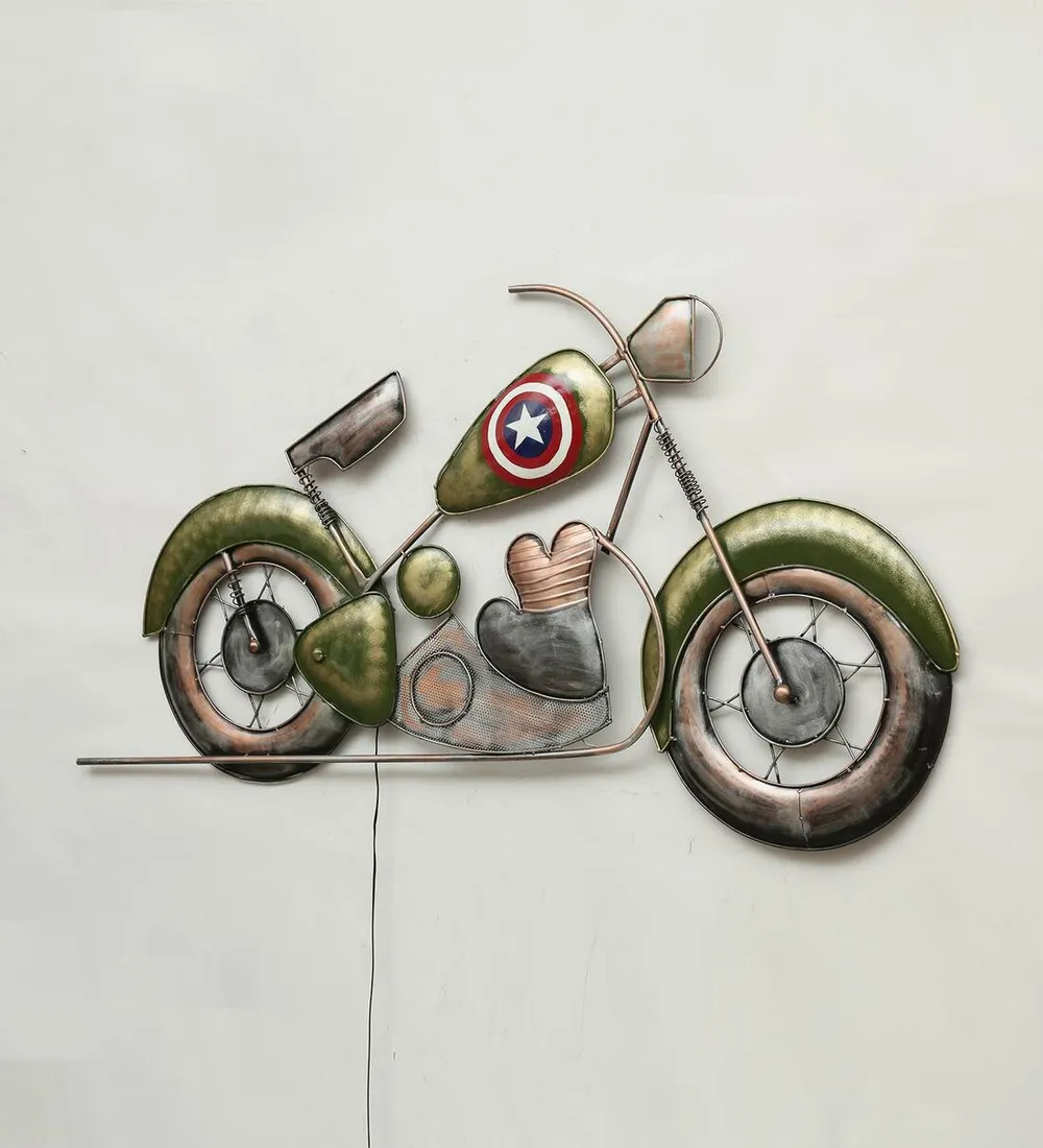 Valiant Captain America Bullet LED Metal Wall Decor