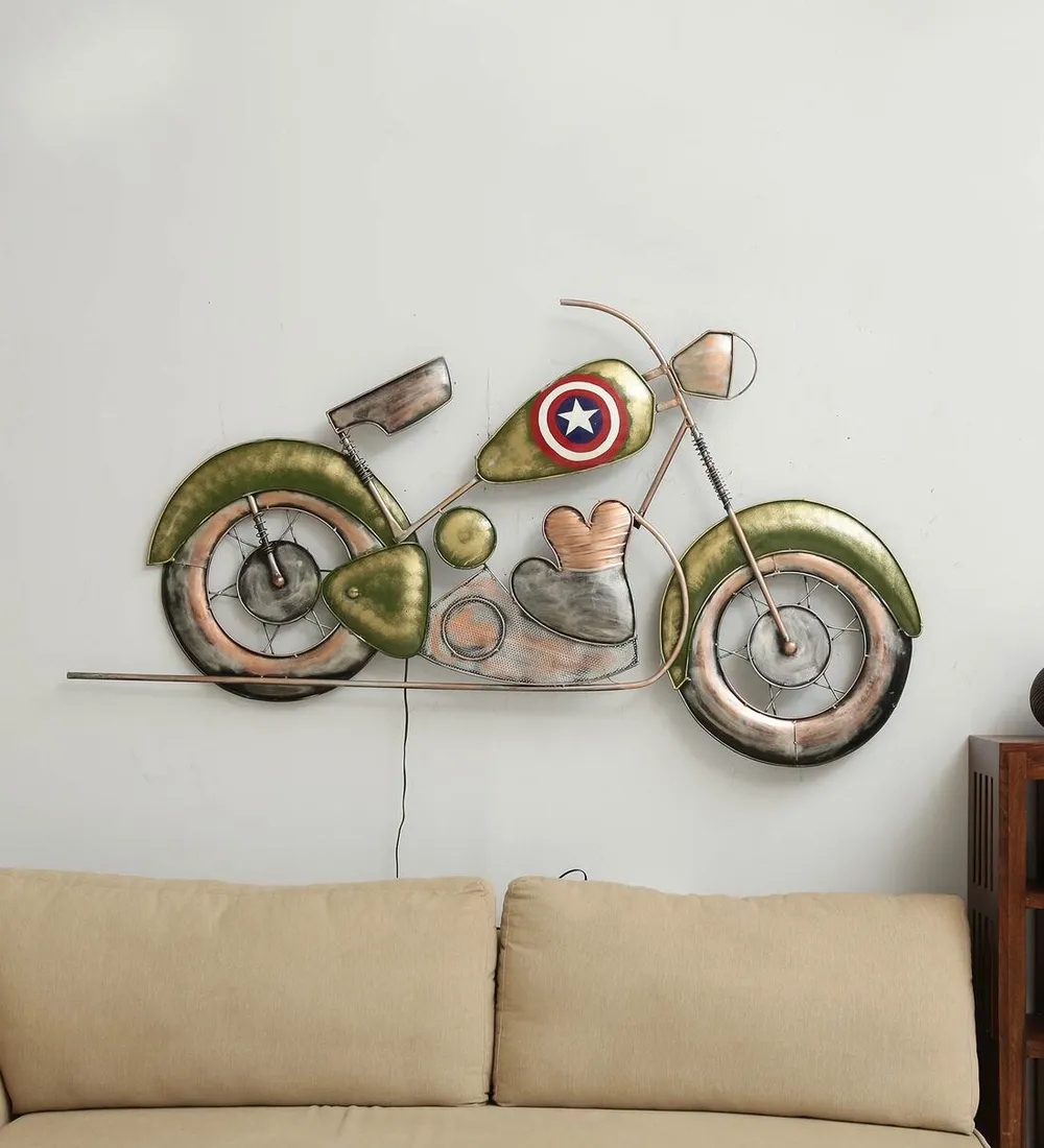 Valiant Captain America Bullet LED Metal Wall Decor