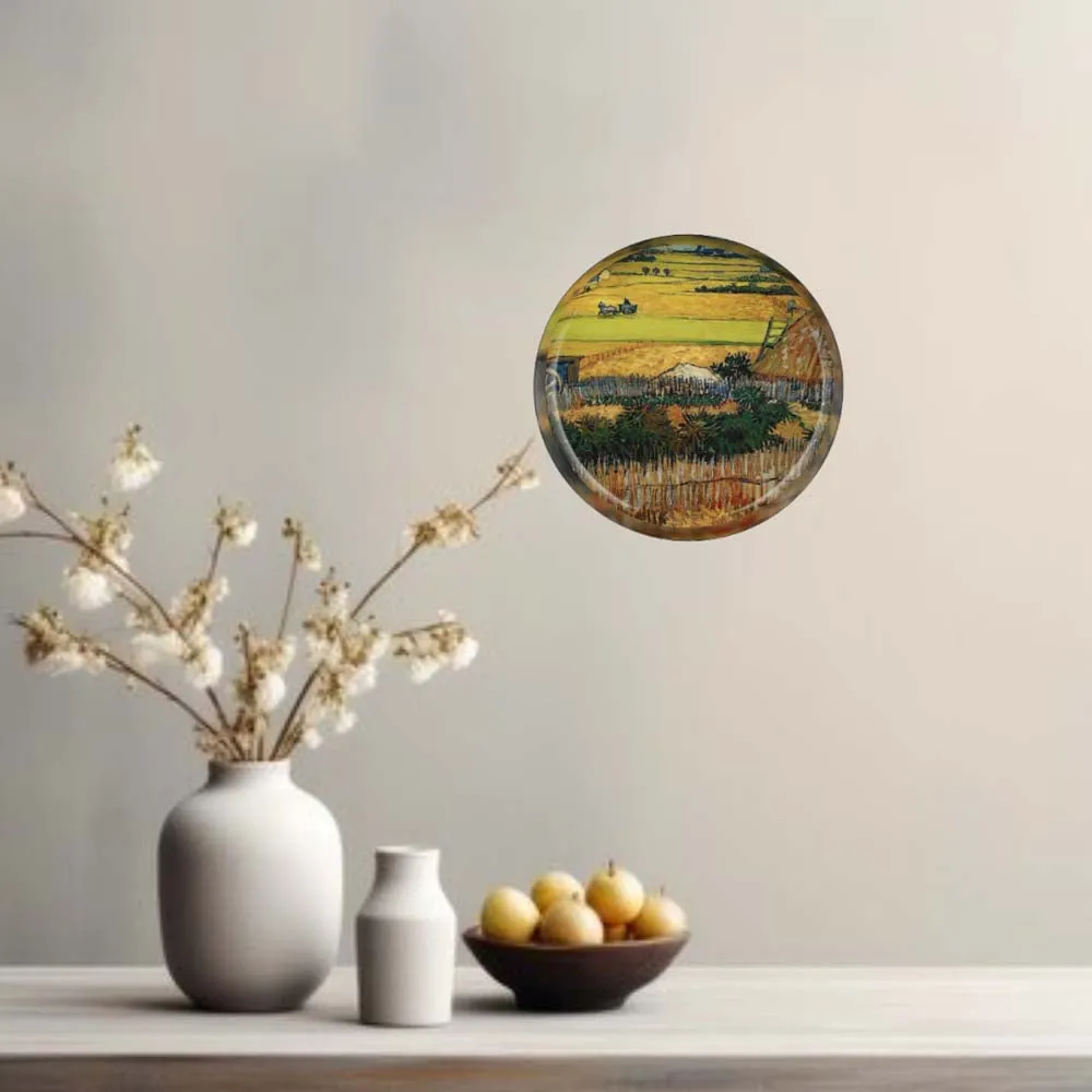 Van Gogh Painting Inspired Premium Metallic Wall Plate