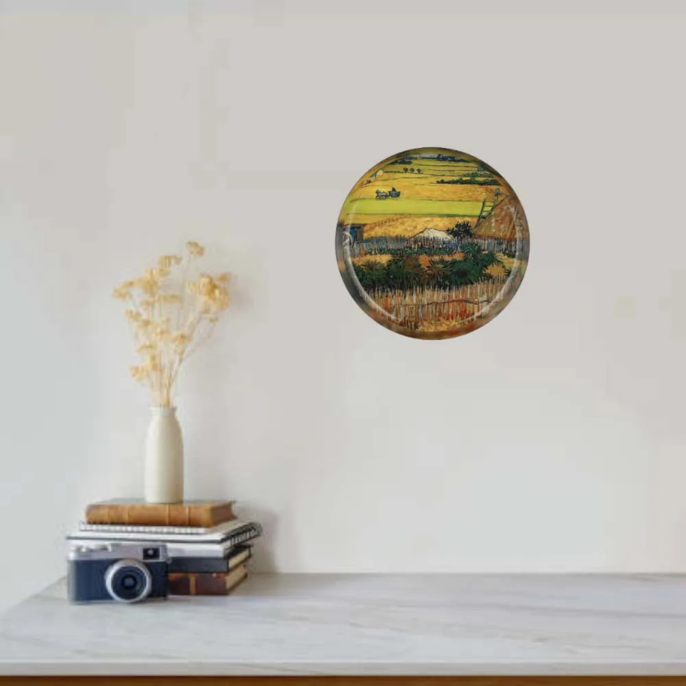 Van Gogh Painting Inspired Premium Metallic Wall Plate