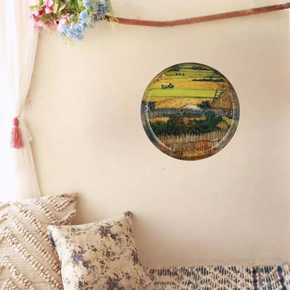 Van Gogh Painting Inspired Premium Metallic Wall Plate