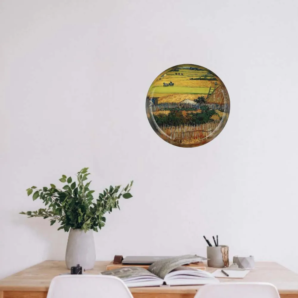 Van Gogh Painting Inspired Premium Metallic Wall Plate