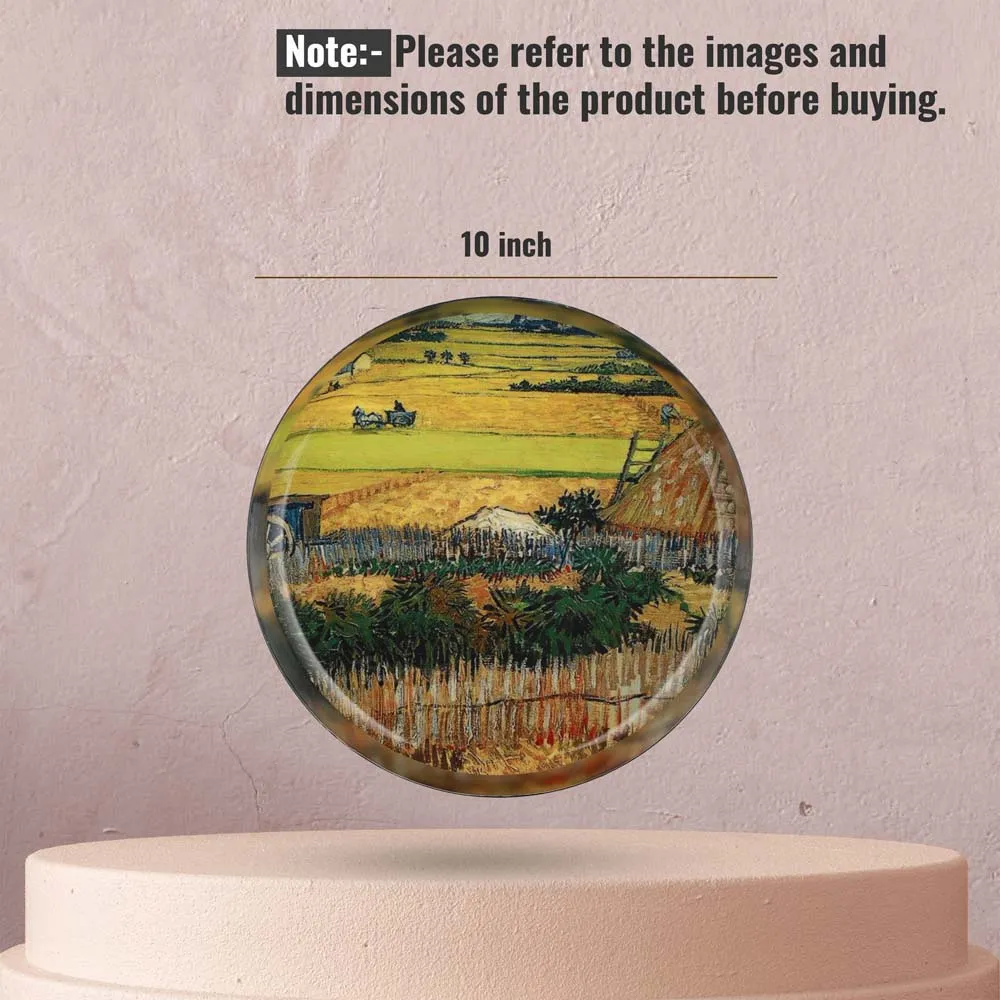 Van Gogh Painting Inspired Premium Metallic Wall Plate