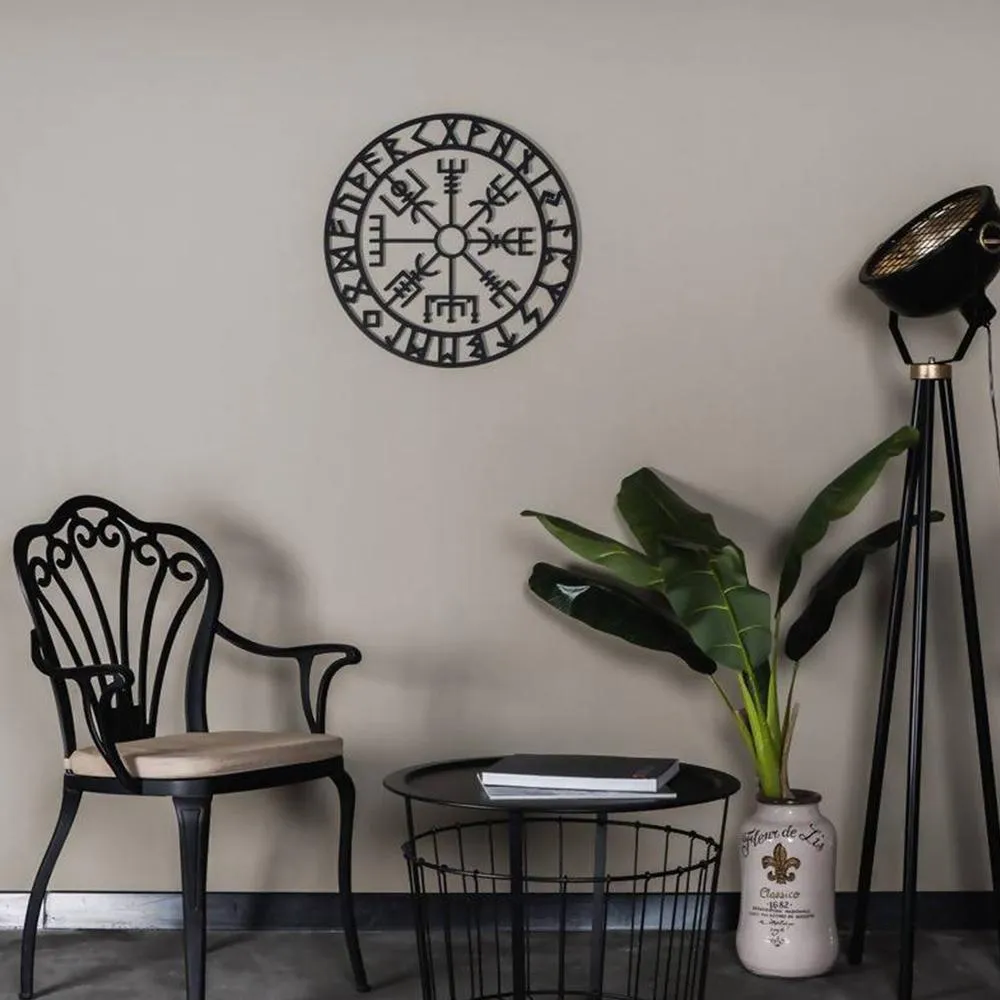 Vegvisir Metal Wall Art Set of 1