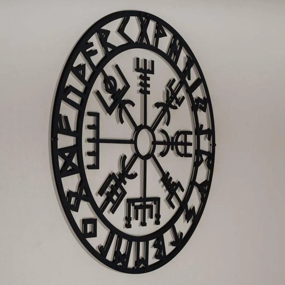 Vegvisir Metal Wall Art Set of 1