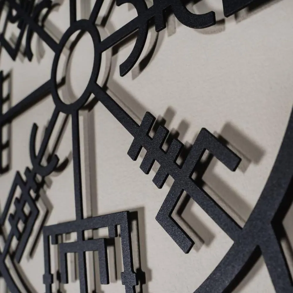 Vegvisir Metal Wall Art Set of 1