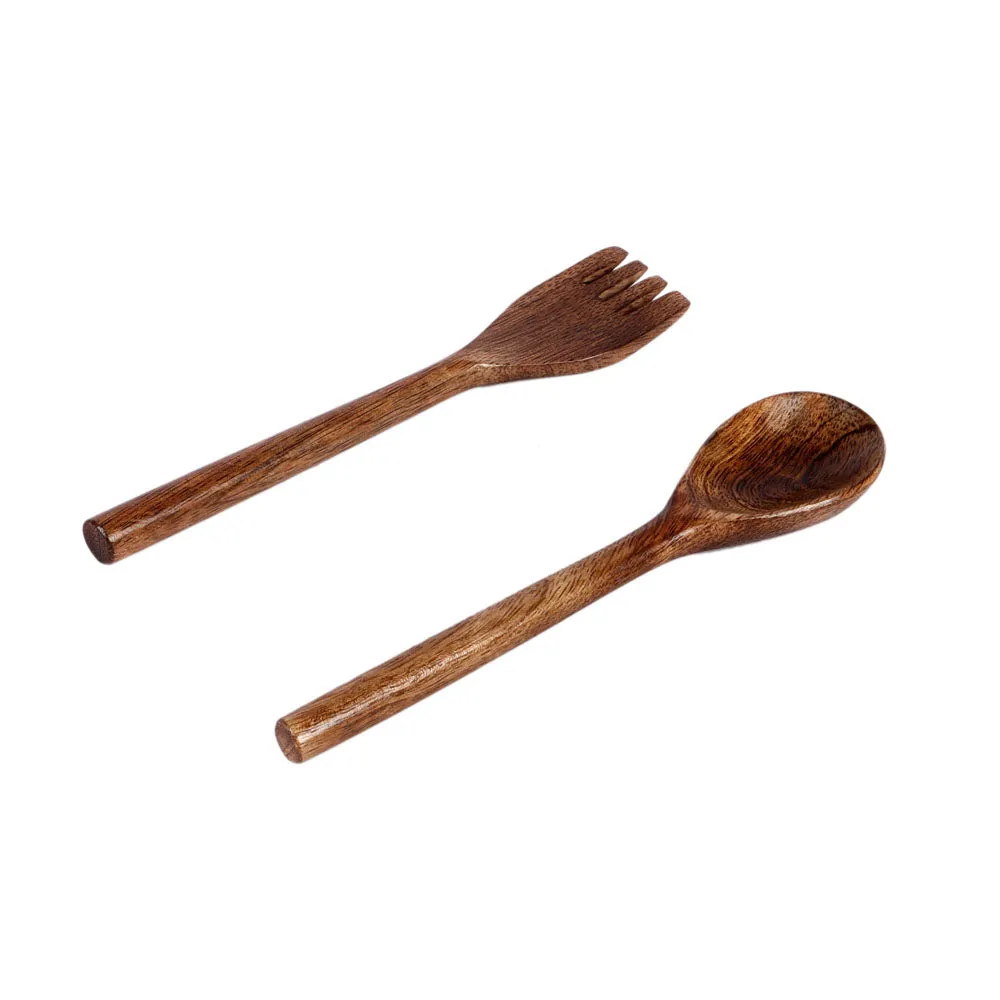 Vessel Crafted Wooden Snacks Platter Set Of 9