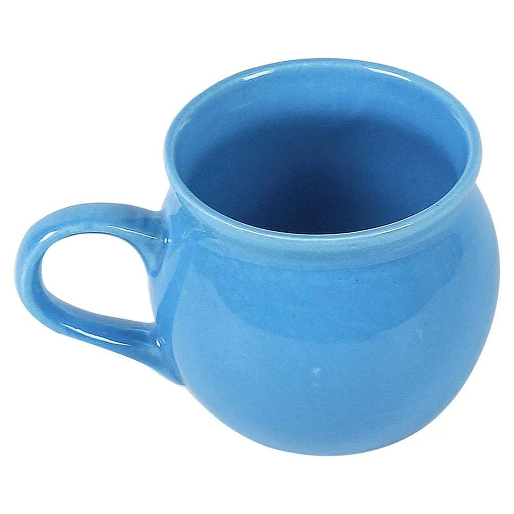 Vibrant Multicolor Pot Shaped Tea Cups Set Of 6 Tea Cups Set