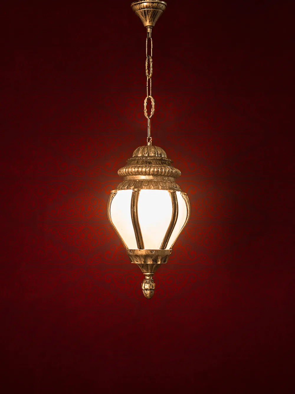 Victorian Outdoor Aluminium Hanging Light