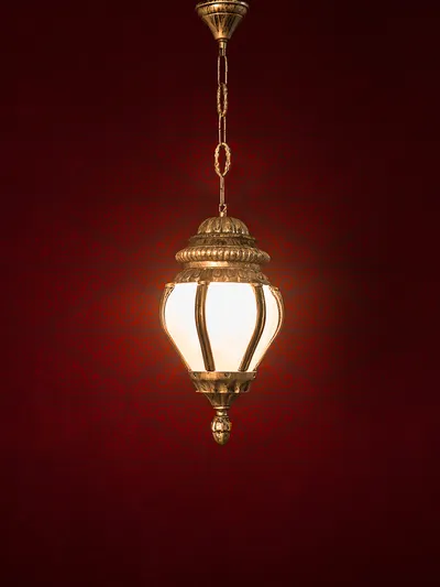 Victorian Outdoor Aluminium Hanging Light