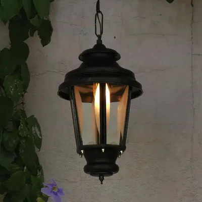 Victorian-style Vintage Black Metal Hanging Light- 40W (Bulb Not Included)