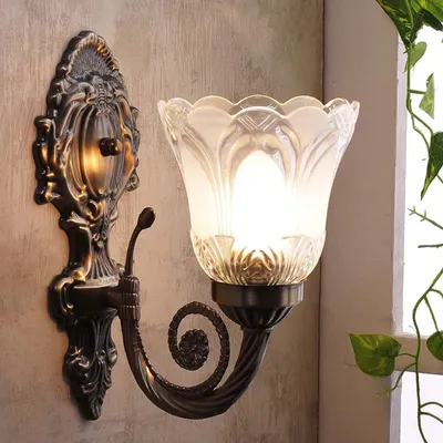 Vintage Bloom Timeless Wall Light set (Bulb not included)