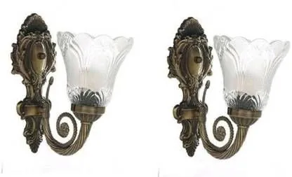 Vintage Bloom Timeless Wall Light set 1 Single Piece (Bulb not included) 