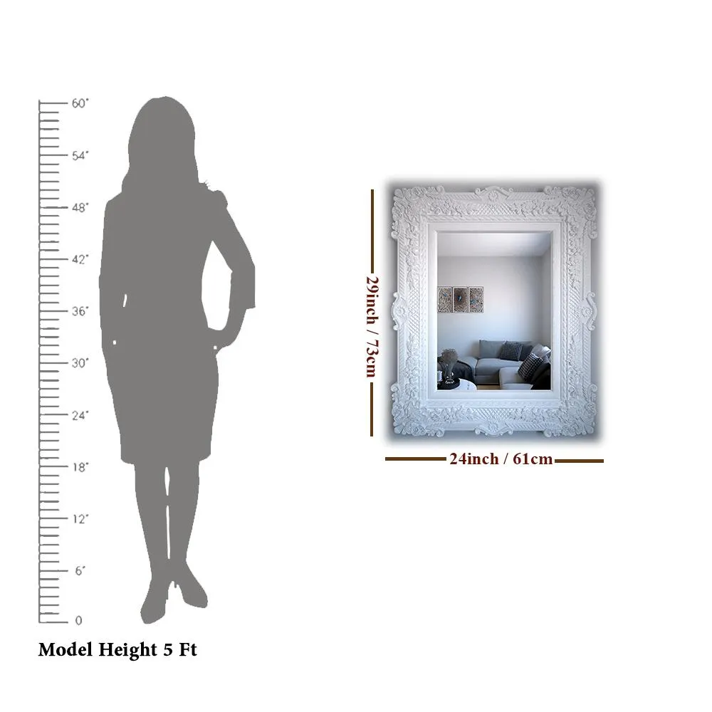 Vintage Venetian Rectangular Mirror Teal