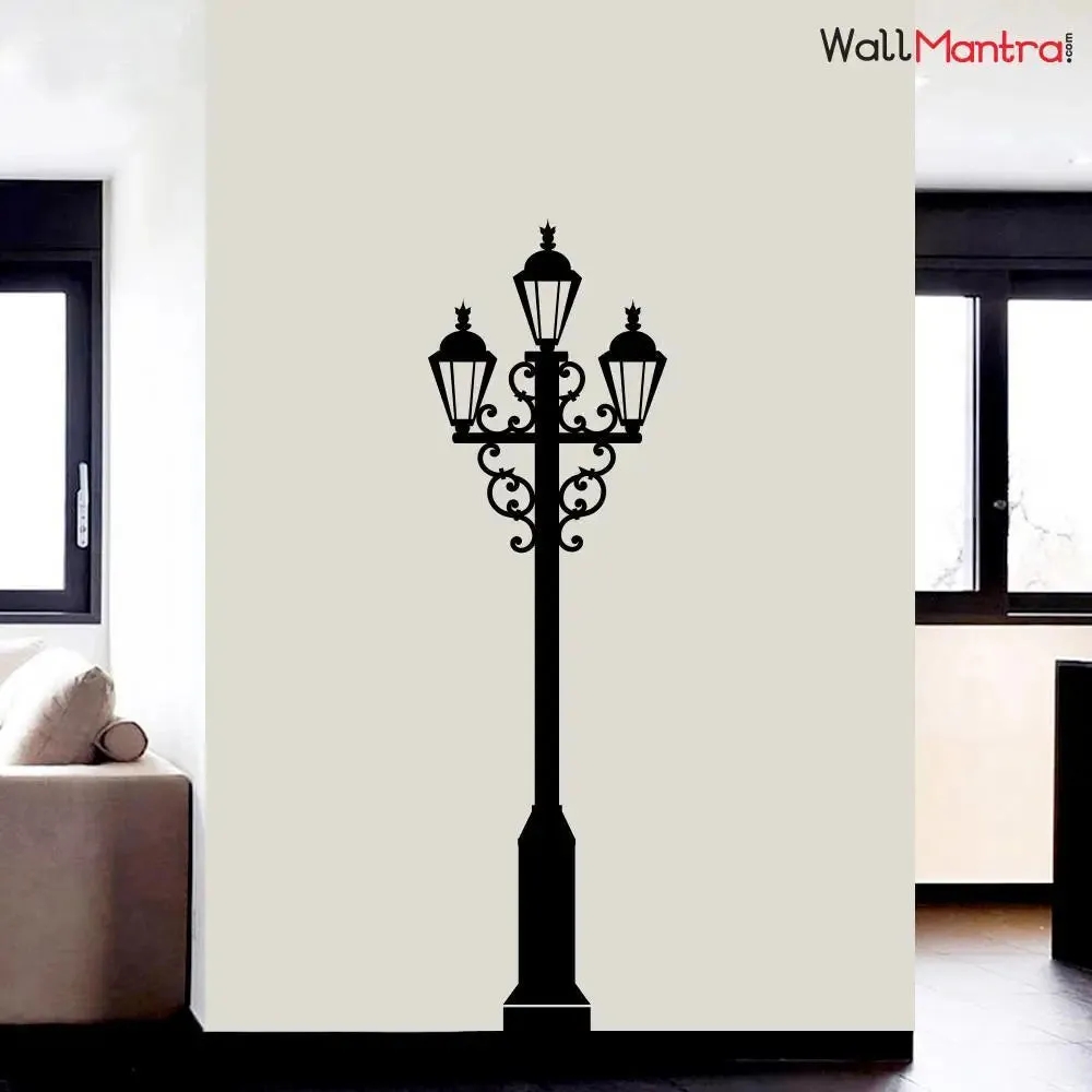 Vinyl Lamp Wall Sticker