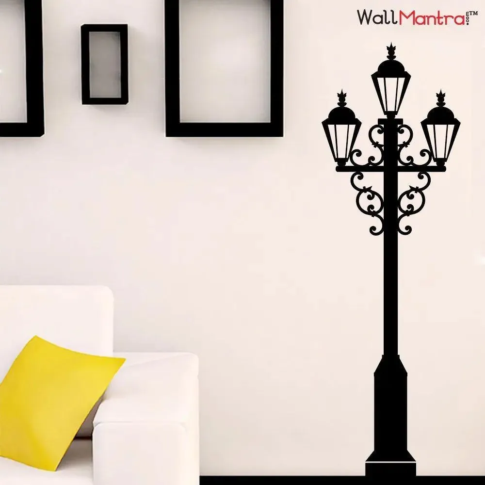 Vinyl Lamp Wall Sticker