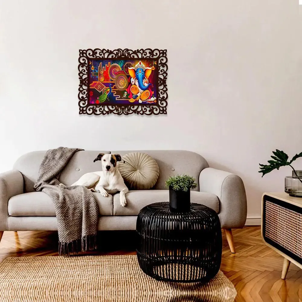 Wall Decor Items Ganesha Canvas Printing