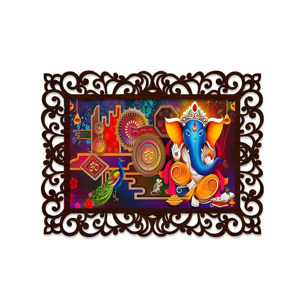 Wall Decor Items Ganesha Canvas Printing