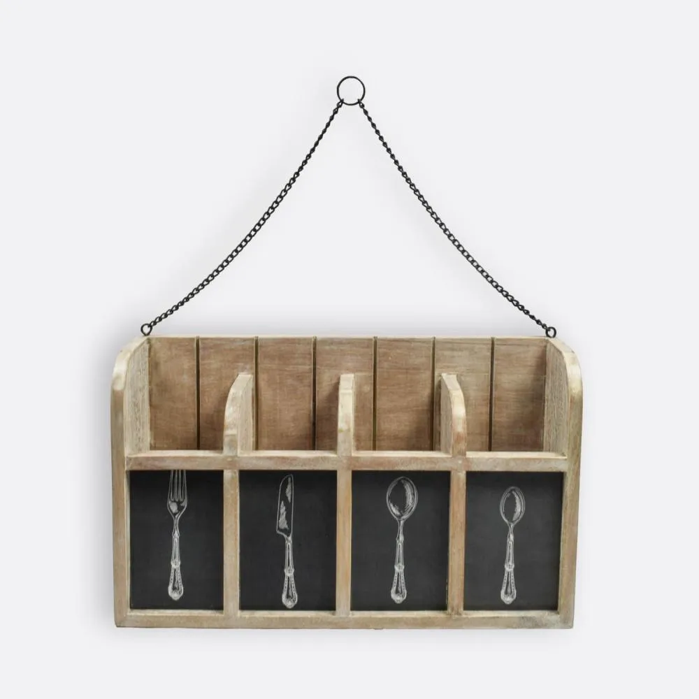 Wall Mounted Cutlery Holder