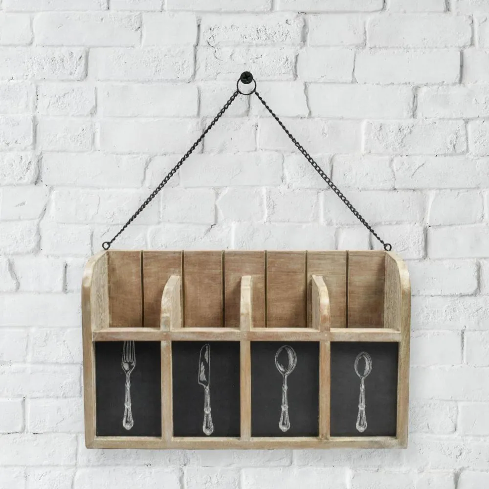 Wall Mounted Cutlery Holder